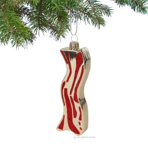 Bacon Ornament for the CrossFit Obsessed