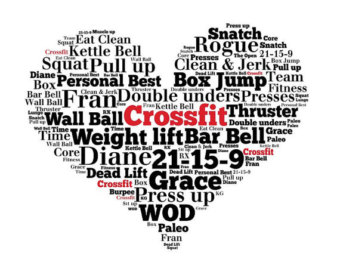crossfit exclamation fitness heart